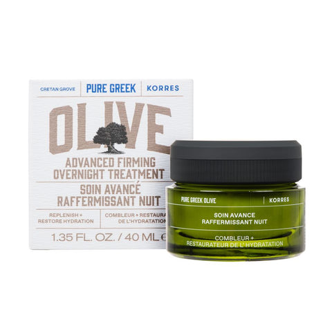 Korres PURE GREEK Olive Oil Advanced Firming Overnight Treatment, 1.35 fl oz