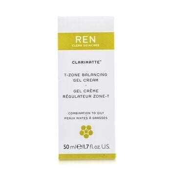 REN Skincare Clarimatte T-Zone Balancing Gel Cream 1.7 Oz