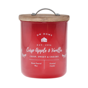 DW Home Richly Scented Candles Medium Single Wick 8.5 oz. - Crisp Apple & Vanilla