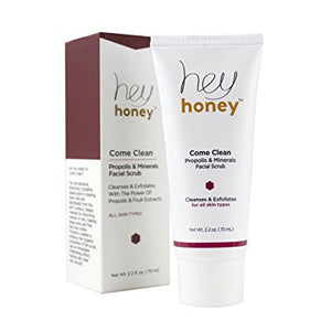 hey honey come clean! facial scrub - propolis and minerals - 70 ml