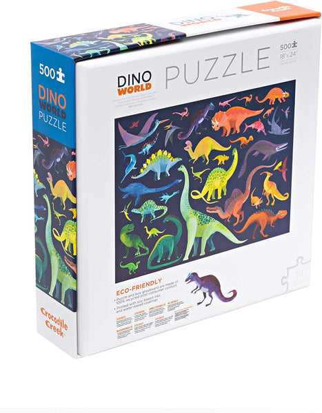 Family Jigsaw Puzzle, 500 Piece (Dino World)