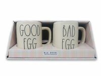 Rae Dunn Good Egg & Bad Egg Mug Set Of 2 For Coffee