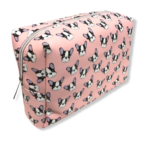 Danielle Creations Magical Dog Pink Portable Cosmetic Travel Organizer Bag,