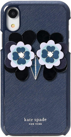 Kate Spade New York Owl Applique iPhone Xs / iPhone X Snap Case, Navy