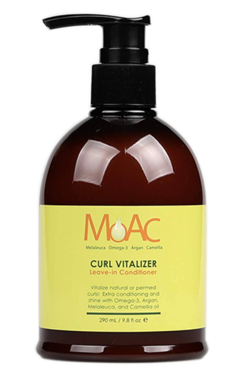 MOAC Melaeluca Omega-3 Argan Camellia CURL VITALIZER Leave-in Conditioner - 290ml