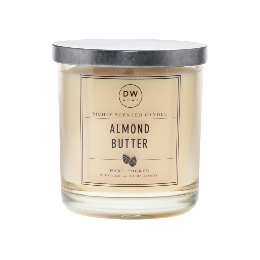 DW Home Scented Candle Medium Single Wick 9.1 oz. - Almond Butter