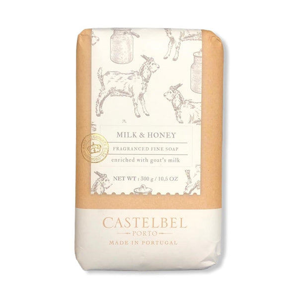 Castelbel Porto Milk & Honey Fragranced Fine Soap Bar 10.5 oz
