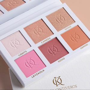 Kenia Ontiveros Beauty Blush and Shine Kit without mirror