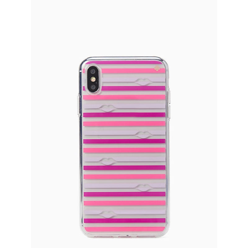 Kate Spade New York Lips with Stripe iPhone Xs/X Case