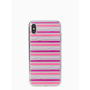 Kate Spade New York Lips with Stripe iPhone Xs/X Case