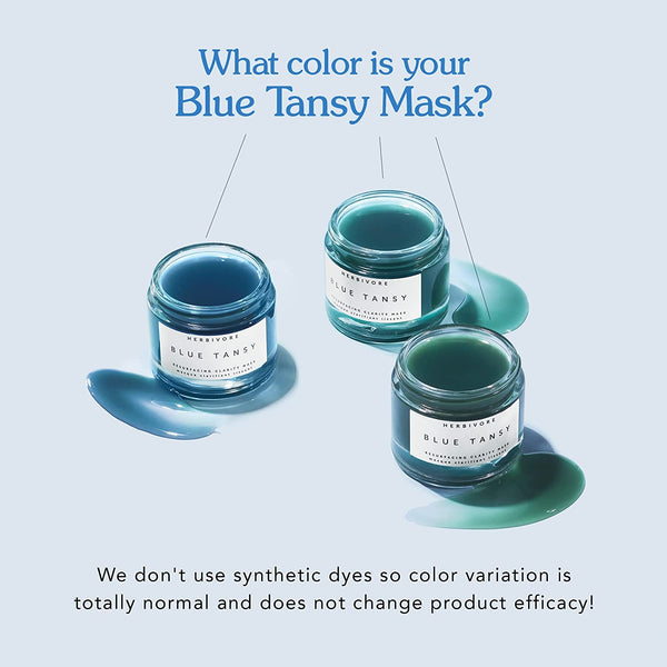 Herbivore - Natural Blue Tansy Invisible Pores Resurfacing Clarity Mask | Truly Natural, Non-Toxic, Clean Beauty