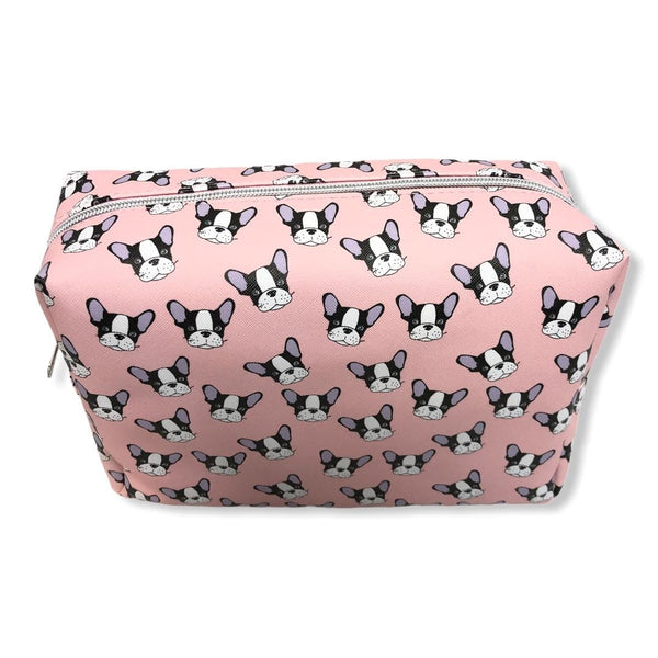 Danielle Creations Magical Dog Pink Portable Cosmetic Travel Organizer Bag,