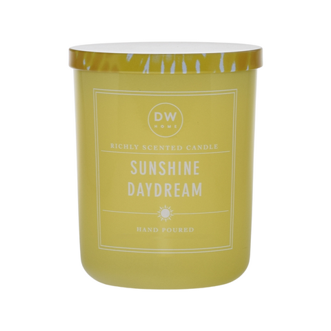 DW Home Richly Scented Candles Small Single Wick 3.8 oz. - Sunshine Daydream