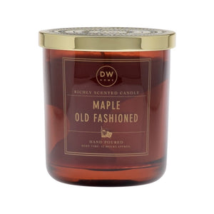 DW Home Richly Scented Candles Small Single Wick 9.3 oz. - Maple Old Fashioned