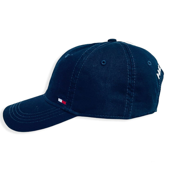 Tommy Hilfiger Hat Baseball Cap Side Logo Navy Unisex Adjustable One Size