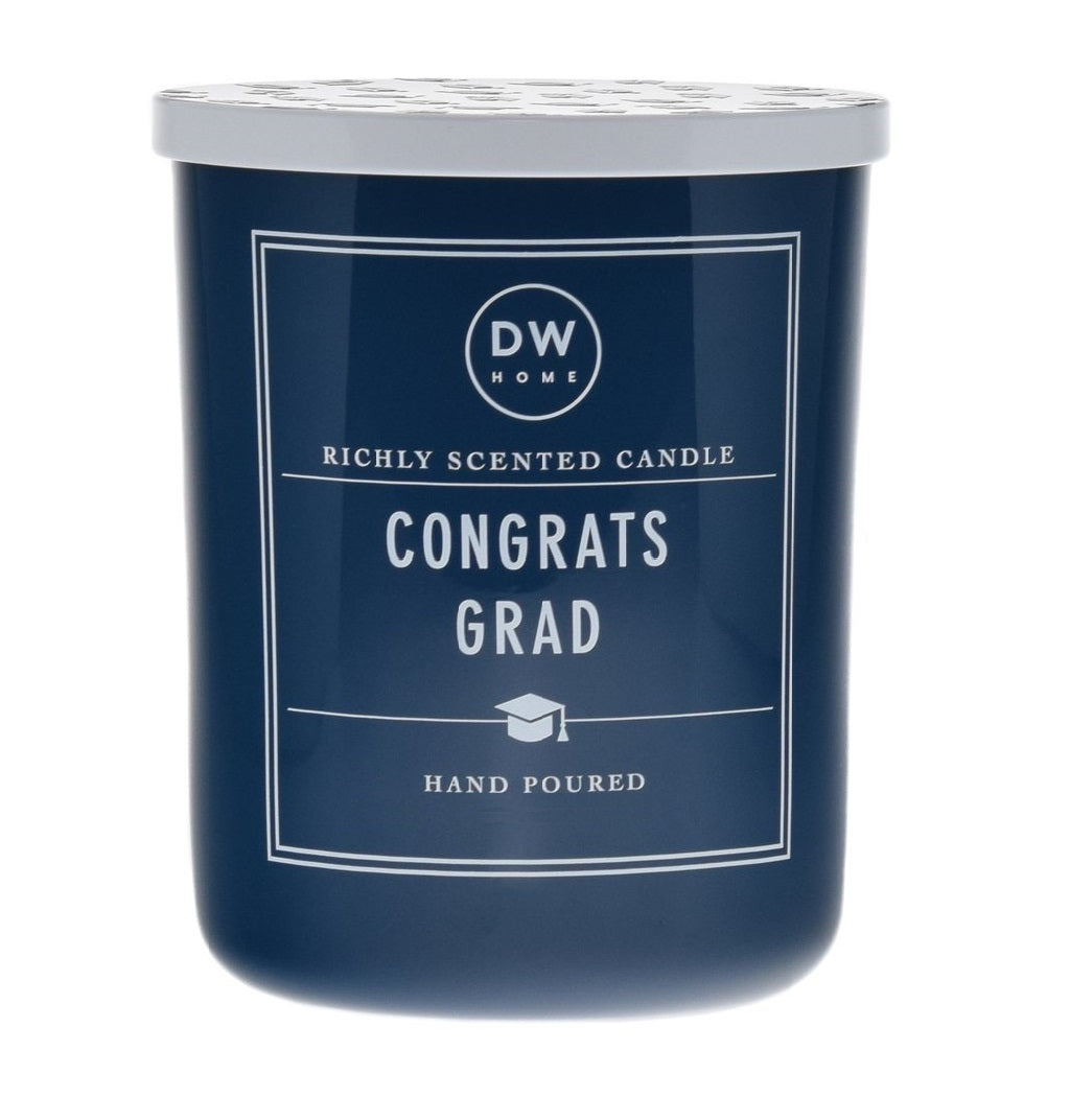 DW Home Richly Scented Candle Small Single Wick 3.8 oz. - Congrats Grad