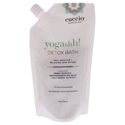 Somatology Yogahhh Detox Bath by Cuccio for Women - 16 oz Bath Salts