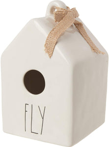 Rae Dunn Fly Ceramic Birdhouse