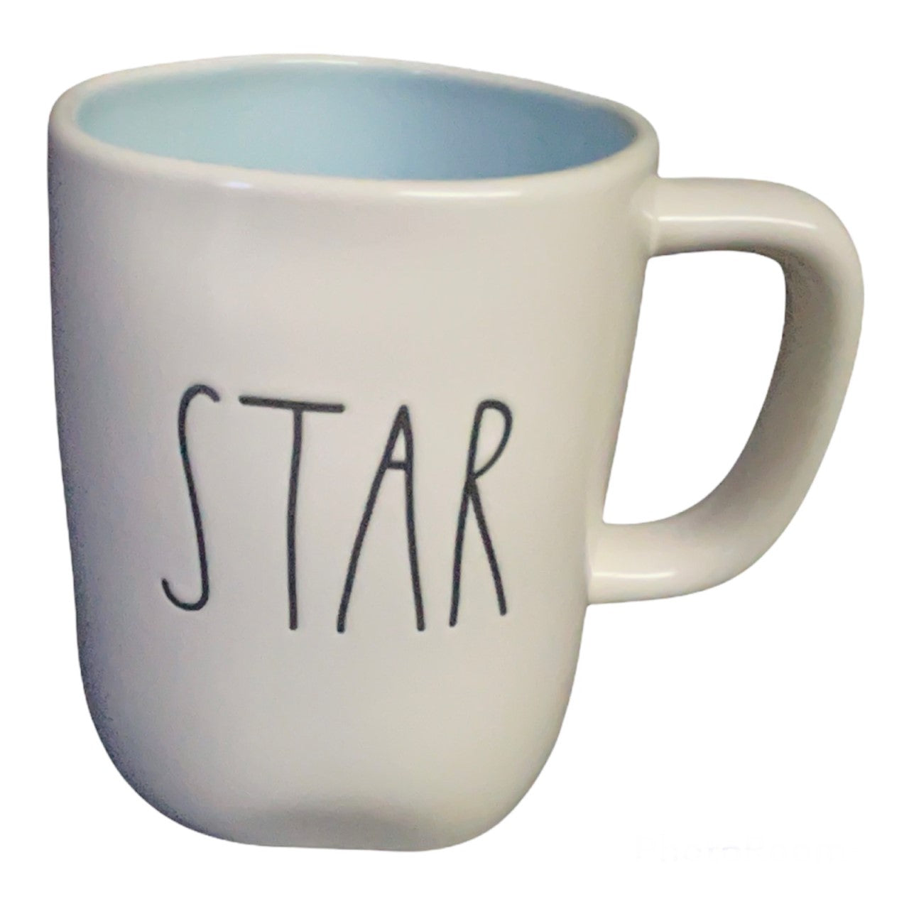 Rae Dunn Star Mug - blue Interior - Coffee mug