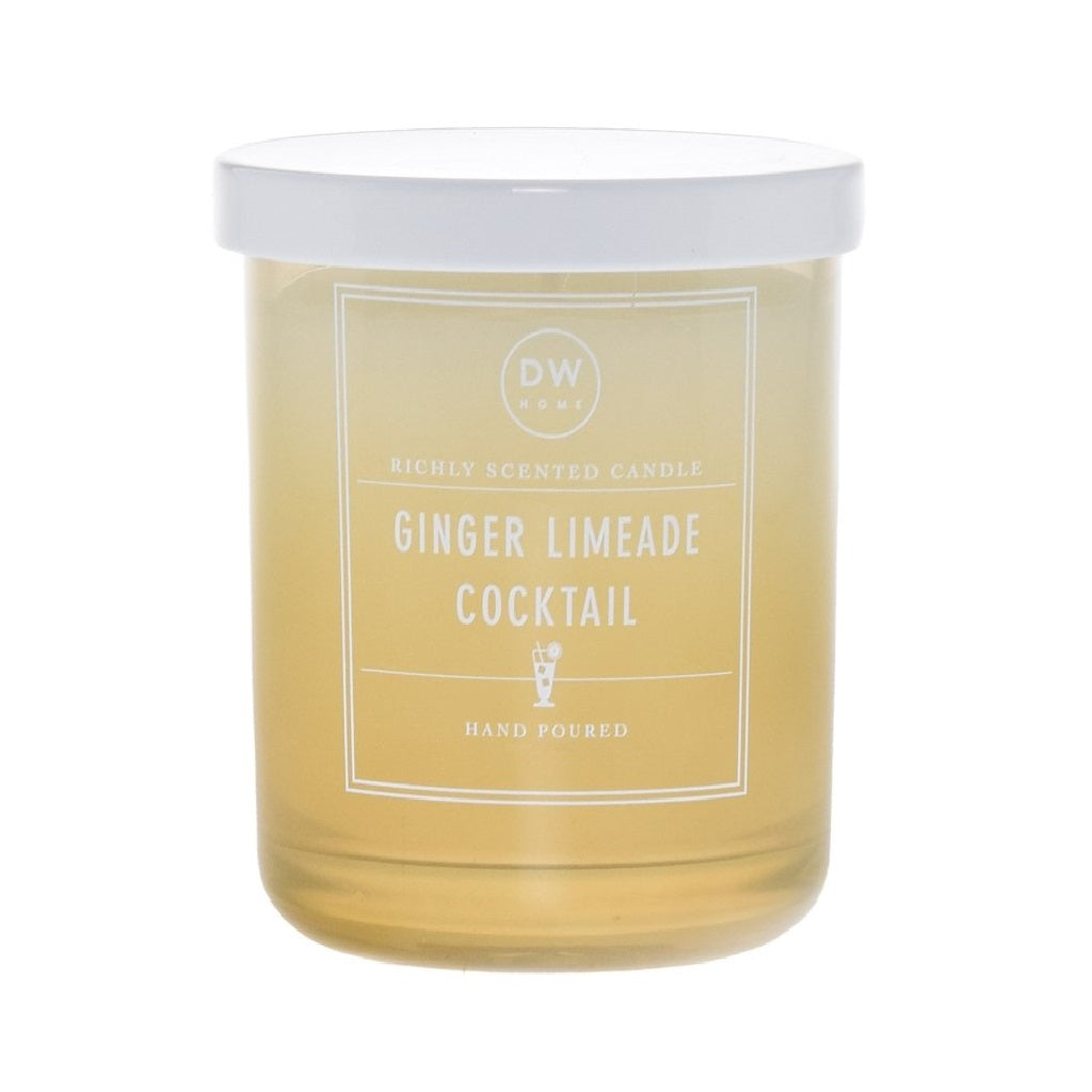 DW Home Richly Scented Candles Small Single Wick 3.8 oz. - Ginger Limeade Cocktail