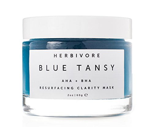 Herbivore - Natural Blue Tansy Invisible Pores Resurfacing Clarity Mask | Truly Natural, Non-Toxic, Clean Beauty