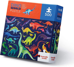 Family Jigsaw Puzzle, 500 Piece (Dino World)