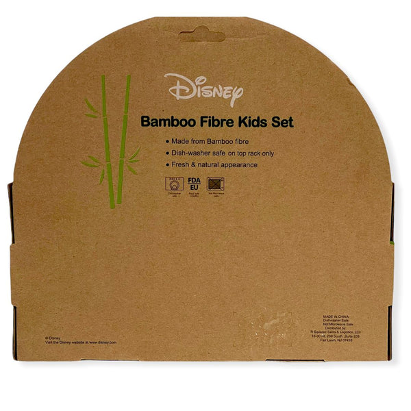 Disney Baby Bamboo Fibre Kids 5 Pc Dinner Kids Set Mickey Mouse Santa Claus