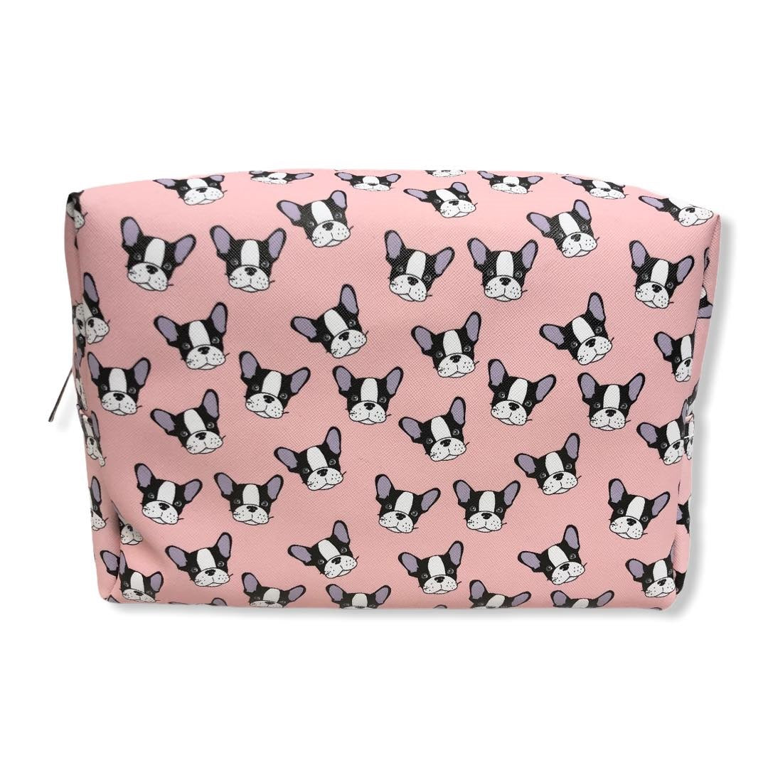 Danielle Creations Magical Dog Pink Portable Cosmetic Travel Organizer Bag,