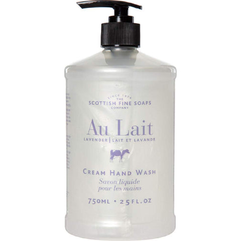 Scottish Fine Soaps Au Lait Lavender Cream Hand Wash 25 FL. OZ.