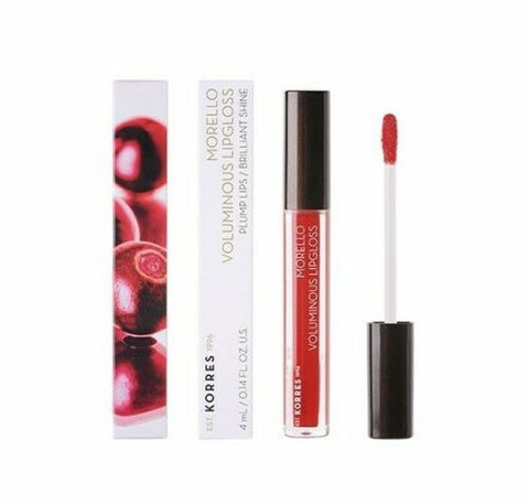 Korres Morello Voluminous Lipgloss High Shine ( 54 real red) 0.14oz