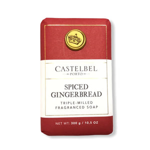 Castelbel Porto Spiced Gingerbread Triple-Milled Fragranced Soap Bar 10.5 oz