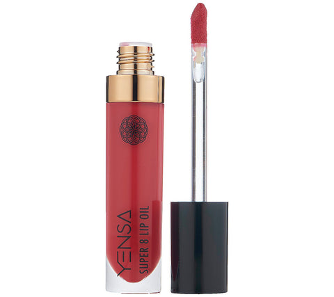 YENSA Super 8 Tinted Lip Oil 6.8ml - Rising Ruby