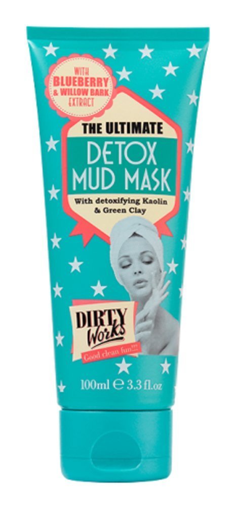 Dirty Works The Ultimate Detox Mud Mask with Blueberry & Willow Bark Kaolin Clay