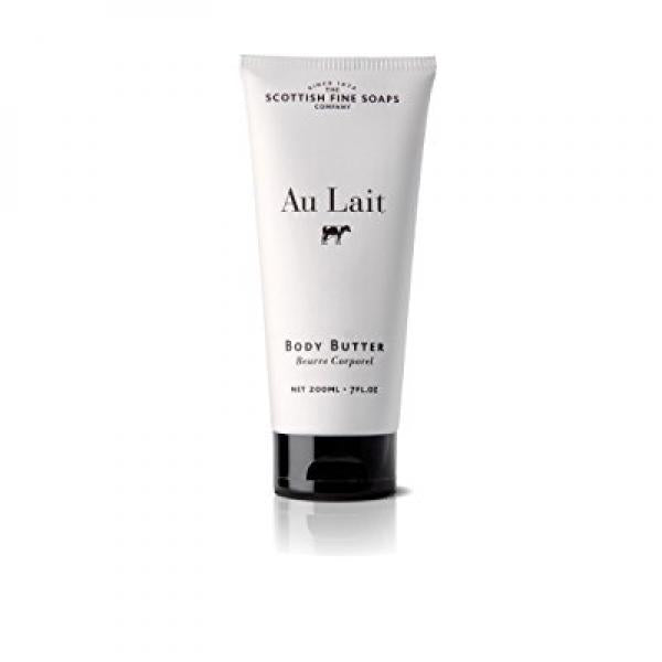 Au Lait Milk Body Butter in a Tube 7oz tube by Scottish Fine Soaps