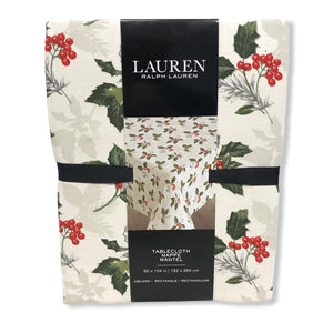 Lauren Ralph Lauren Tablecloth Nappe Mantel Cotton Rectangular | 60" x 104"