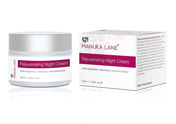Manuka Lane Rejuvinating Night Cream, 1.69 Fl Oz