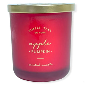 DW Home Richly Scented Candles Medium Single Wick 9.1 oz. - Apple Pumpkin