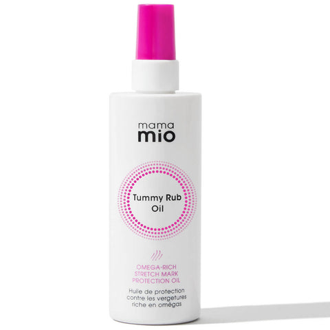 Mama Mio Tummy Rub Oil - Omega-Rich Stretch Mark Protection Oil 120ml/4oz