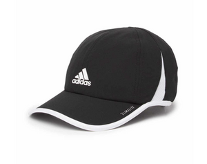 adidas Women's Superlite Relaxed Adjustable Performance Cap, Black/White, ONE SI
