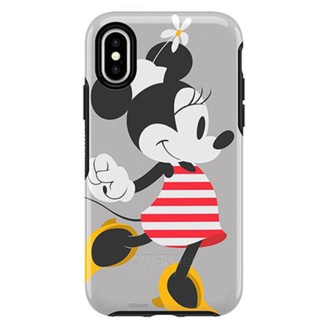 Otterbox Case for iPhone X, Minnie Stripes